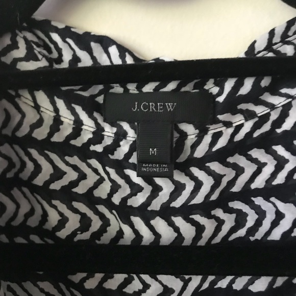 Jcrew Lightweight  Herringbone Blouse - Picture 5 of 5